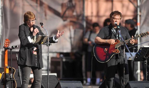 Teresa Parodi y Víctor Heredia. © Carlos Brigo