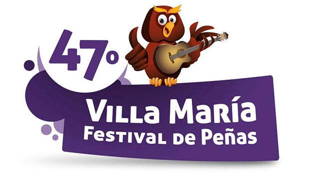 Logo del 47 Festival Nacional de Peñas de Villa María 2014.