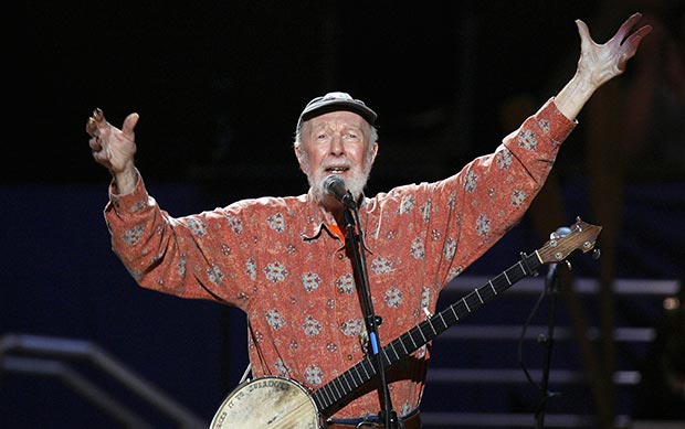 Pete Seeger © REUTERS/Lucas Jackson /Landov