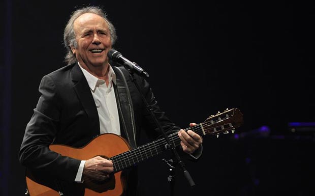 Joan Manuel Serrat en el primer concierto de su gira mexicana. © EFE