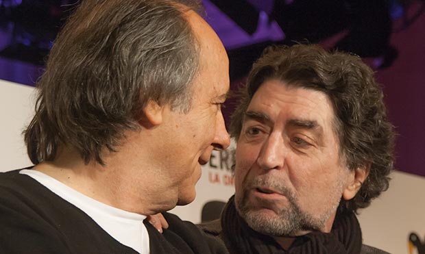 Joan Manuel Serrat y Joaquín Sabina: al parecer no habrá una tercera parte. © Xavier Pintanel