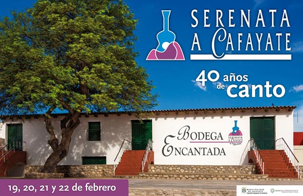 Cartel de la 40 Serenata a Cafayate 2014