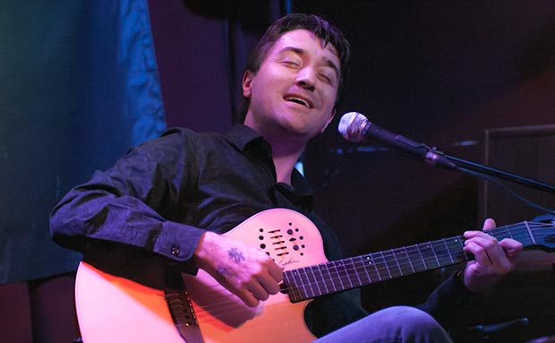 Carlos Palacio «Pala» en el Harlem Jazz Club de Barcelona. © Xavier Pintanel