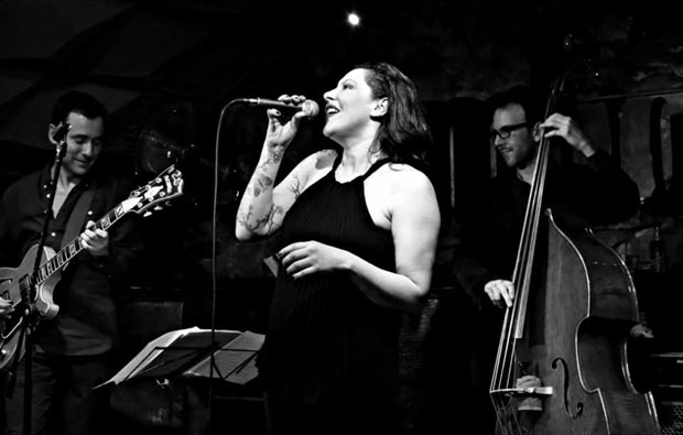 Albert Vila, Eva Cortés y Tom Warburton. © Antonio Narváez