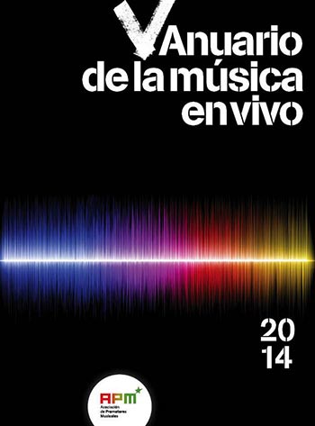 Portada del V Anuario de la Música en Vivo.