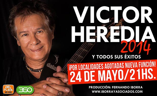 Víctor Heredia añade una nueva función de su concierto «a la carta».