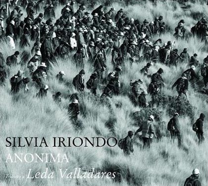 Portada del disco «Anónima» de Silvia Iriondo.