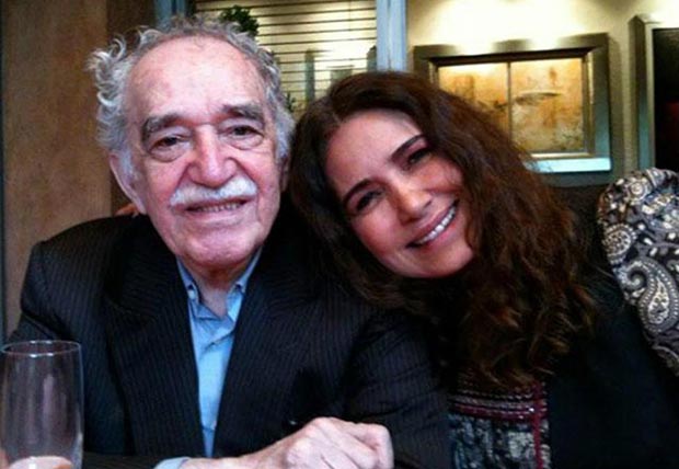 Gabriel García Márquez y Tania Libertad.