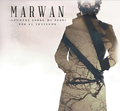 Portada del disco «Apuntes sobre mi paso por el invierno» de Marwan.