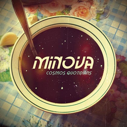 Portada del disco «Cosmos Quotidians» de Minova.