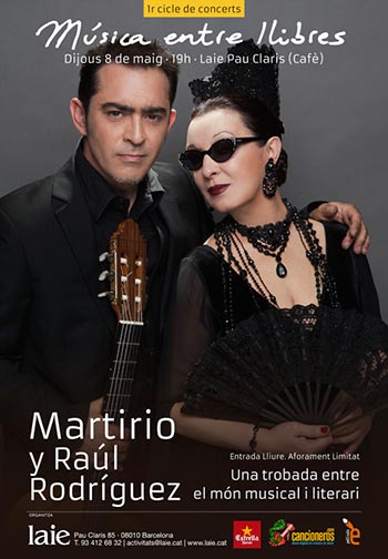 Martirio y Raúl Fernández con Chavela Vargas en «Música entre libros».