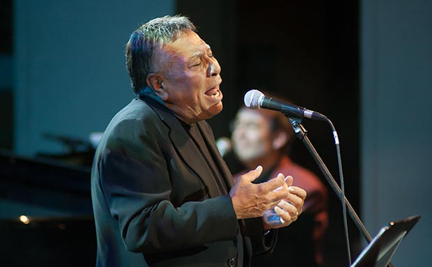 Moncho actuará cuatro noches seguidas en el Jamboree de Barcelona, en el marco del II Festival Ron Varadero del Bolero, 50 años después. © Xavier Pintanel