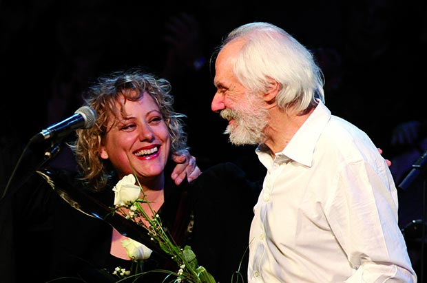 Marina Rossell y Georges Moustaki. © Martí E. Berenguer