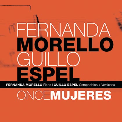 Portada del disco «Once mujeres» de Fernanda Morello y Guillo Espel.