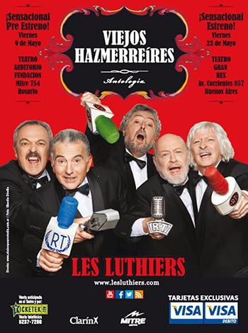 Les Luthiers regresa con «Viejos hazmerreíres».