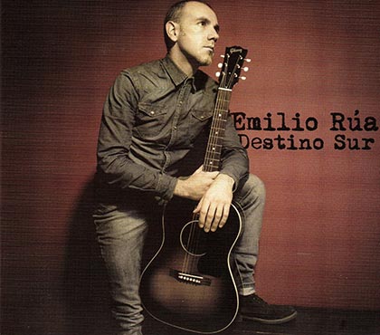 Portada del disco «Destino sur» de Emilio Rúa.