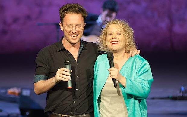 David Carabén y Marina Rossell. © Xavier Pintanel