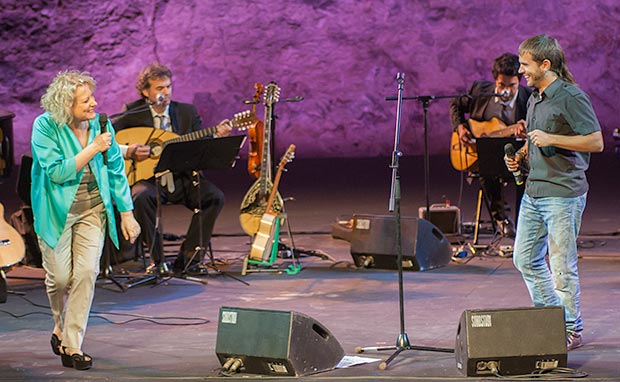 Marina Rossell y Cesk Freixas. © Xavier Pintanel