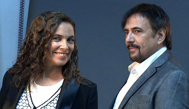 Sandra Mihanovich  y Alejandro Lerner.