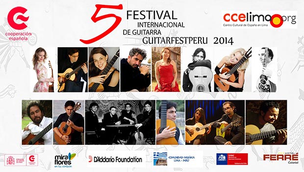 V Guitarfestperú 2014 Festival Internacional de Guitarra 2014