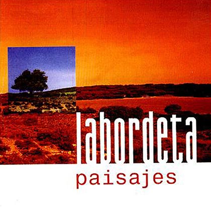 Portada del disco «Paisajes» de José Antonio Labordeta.