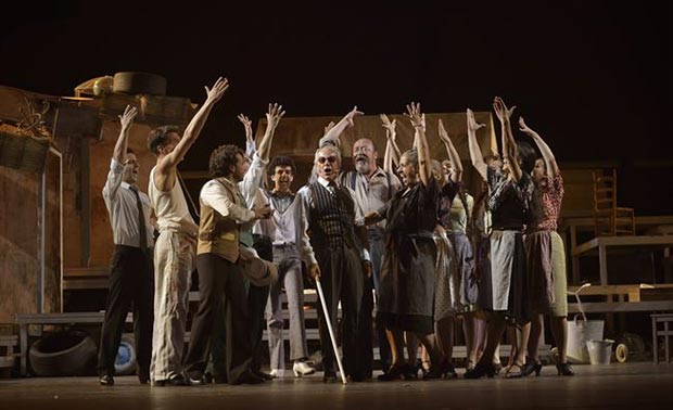 Romance de Curro «el Palmo» en el Festival Grec de Barcelona. © David Ruano