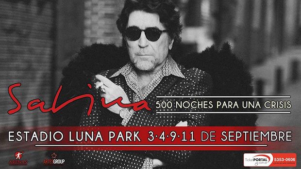 Joaquín Sabina agregó tres nuevas funciones en el Luna Park