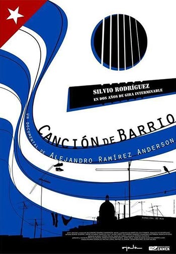 Cartel del documental «Canción de barrio» de Alejandro Ramírez Anderson.