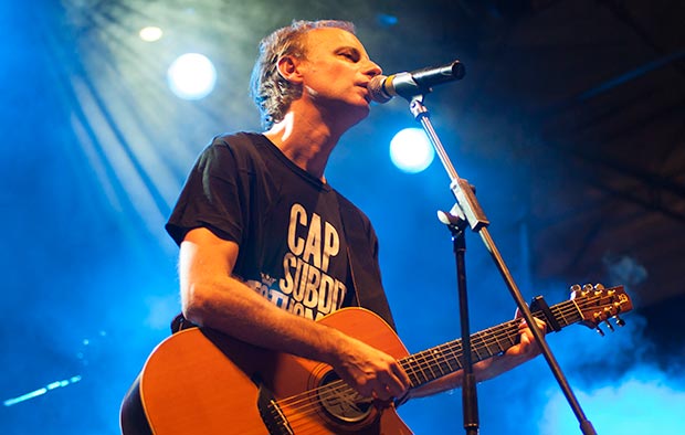 Lluís Gavaldà, cantante de Els Pets. © Xavier Pintanel