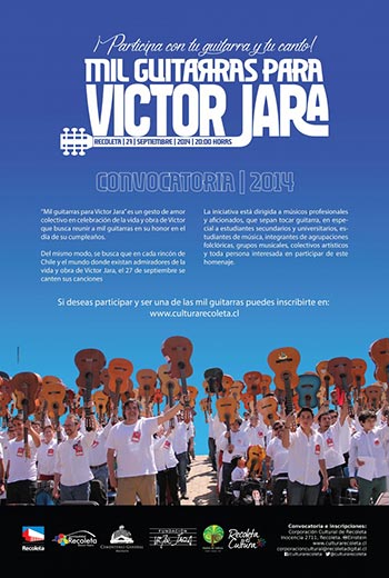 II Mil guitarras para Víctor Jara 2014