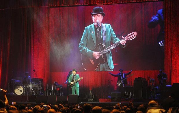 Joaquín Sabina en el Luna Park. © Osvaldo Fantón/Télam