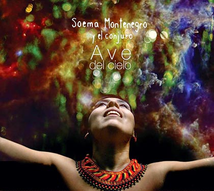 Portada del disco «Ave del cielo» de Soema Montenegro.