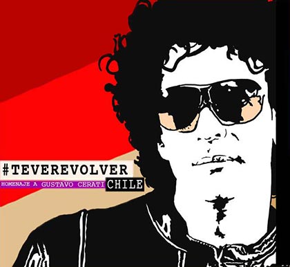 Portada del disco «Te veré volver», un homenaje de artistas chilenos a Gustavo Cerati.