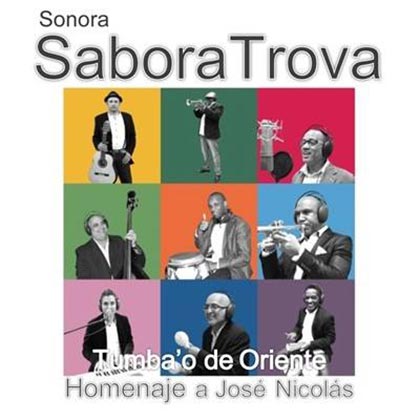 Portada del disco «Tumba’o de Oriente» de la Sonora SaboraTrova.