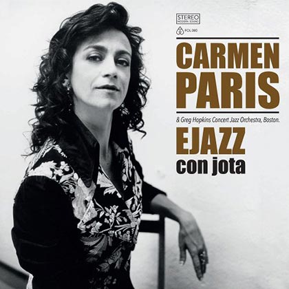 Portada de la reedición del disco «Ejazz con jota» de Carmen París.