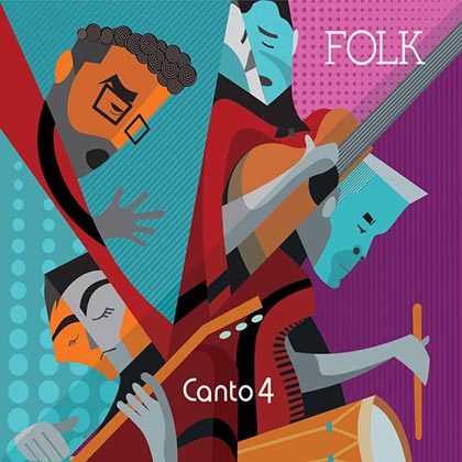 Portada del disco «Folk» de Canto 4.