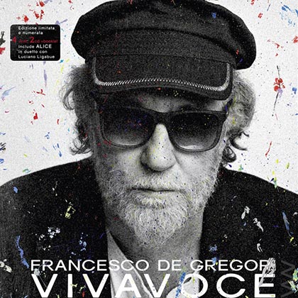 Portada del disco «Vivavoce» de Francesco De Gregori.