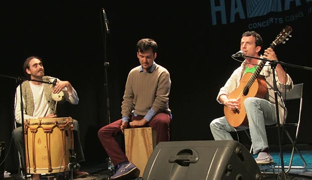 De izquierda a derecha: Aleix-Tobias, Juan Rodríguez Berbín y Juan-Quintero. © Joan Carles Martínez