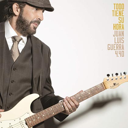 Portada del disco «Todo tiene su hora» de Juan Luis Guerra.