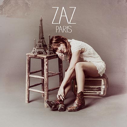 Portada del disco «Paris» de Zaz.