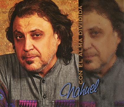 Portada del disco «Con el alma dividida» de Carlos Porcel «Nahuel».