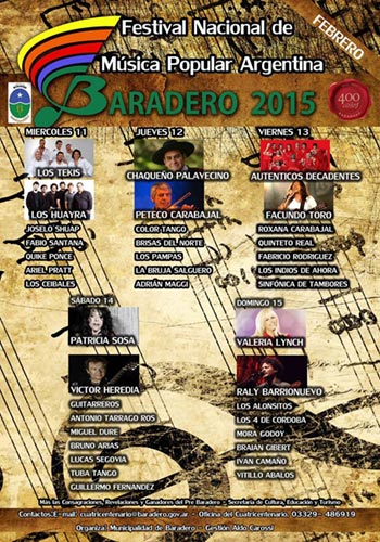 41 Festival de Baradero 2015