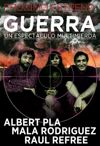 «Guerra», el nuevo espectáculo de Albert Pla