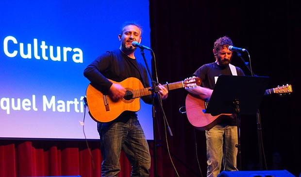 Tomàs de los Santos y Borja Penalba. © Carles Gràcia Escarp