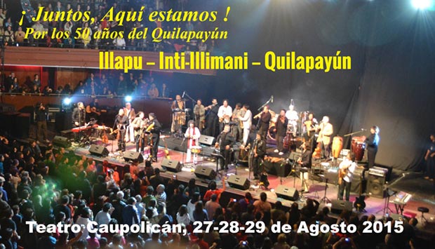 Illapu, Inti-Illimani y Quilapayún – Parada/Wang juntos otra vez en Chile