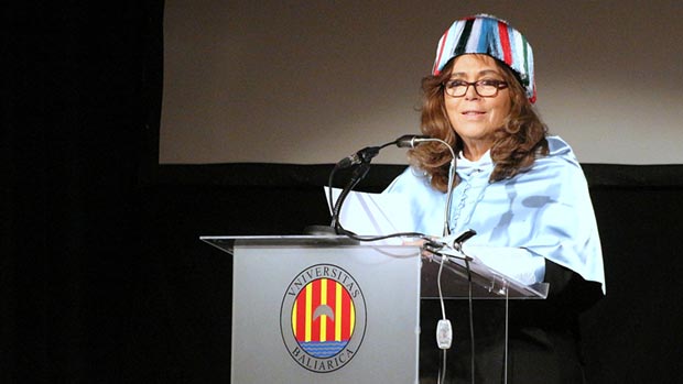 María del Mar Bonet, recibe su doctorado honoris causa en la Universidad de Baleares © Universitat de les Illes Balears (UIB)