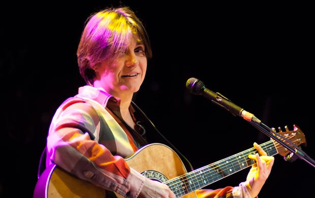 Sívia Comes en la sala Luz de Gas de Barcelona. © Xavier Pintanel