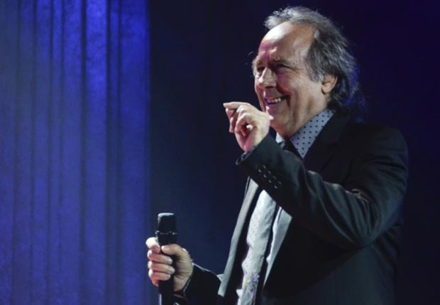 Joan Manuel Serrat en el Gran Rex de Buenos Aires. © Kaloian Santos Cabrera