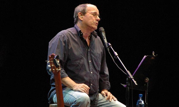 Silvio Rodríguez en el Teatro Karl Marx de La Habana. © Kaloian Santos Cabrera