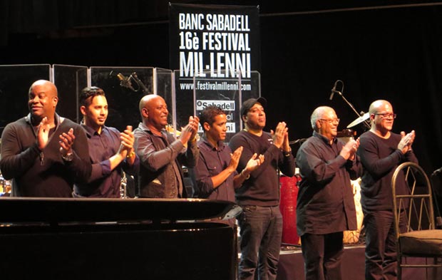 Pablo Milanés con su grupo. © Isabel Llano